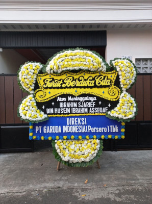 Papan Bunga Duka di Pecong